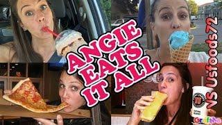 Angie Eats it all Vs usfoods72 - Angie tries French Snacks :)