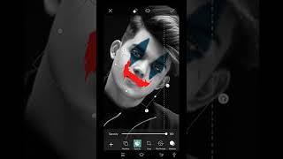 PicsArt JOKER  photo editing !! joker photo editing #shorts #jokerediting