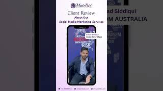 Meet Irshad Siddiqui, a satisfied client from Australia #ClientTestimonial