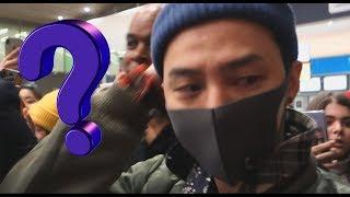 200117 지드래곤 G-DRAGON NOTICES A GIRL ON HIS ARRIVAL IN PARIS  @ CDG AIRPORT 2020 by Nowayfarer ©