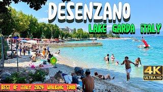 Desenzano del Garda: Lake Garda - Italy Walking Tour (4k 60fps Prowalk vlog) Italy 2024.