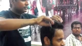 men New Hair cut Mahesh academy Hyderabad Vijayawada India-040-43461989,8099390007