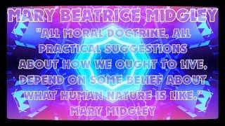  Mary Beatrice Midgley / Mary Midgley / Philosophy #MaryMidgley #InnaBesedina #Philosophy #Science