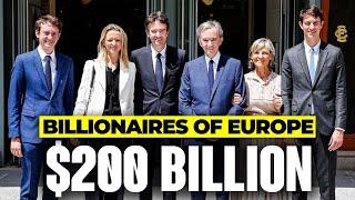 These Are The Richest Families in EUROPE