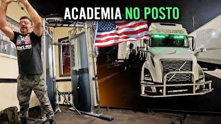 ACADEMIA NO POSTO DE GASOLINA DOS EUA
