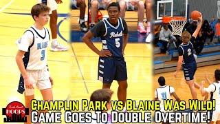 Game Of The Season?! Champlin Park vs Blaine Goes To Double Overtime!