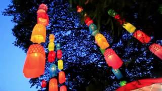 One day in thailand : Loy krathong Festival in Culture Road Lampang