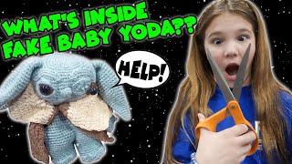 What's Inside The Fake Baby Yoda!