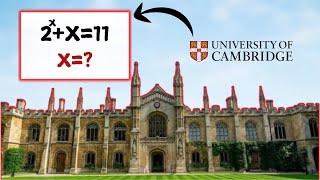 Cambridge University | Tricky Math Question | Math Olympiad | Mathematics | Pi Nerds