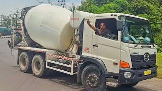 Edisi Hunting Truk Mixer Molen Cor Beton | Cement Mixer Truck Quester Hino 500 Isuzu Giga Chenglong