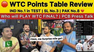 WTC Ka Final Kon Khele ga? | IND on No.1 PAK at No.8 | PAKISTAN REACTION on IND in WTC Performance