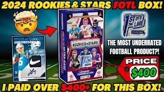 *THE MOST UNDERRATED PRODUCT! 2024 ROOKIES & STARS FOTL HOBBY BOX REVIEW!