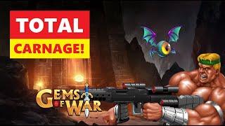 Gems of War All Seeing Eye Faction Assault! CRAZY Fast Best Team!