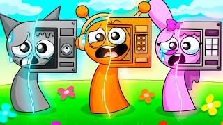 SPRUNKIS MICROWAVE! Incredibox Sprunki Animation