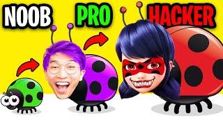 NOOB vs PRO vs HACKER In INSECT EVOLUTION!? (ALL LEVELS!)