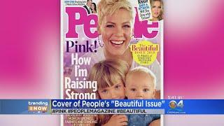 TRENDING: Pop Singer Pink And Her Children Grace Cover Of People's Beautiful Issue