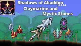 Terraria Shadows of Abaddon Guide v1.1.1.4 || Claymarine Weapon and Upgrades