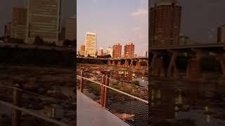 Richmond Best Scenic Bridge #richmond #rva #scenery #shorts #youtubeshorts #river #bridge #hiddengem