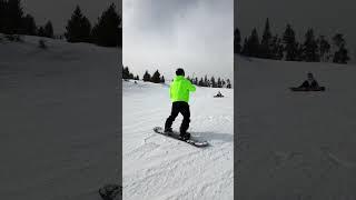 Beginner snowboard tips for going fast! ￼ #snowboarding