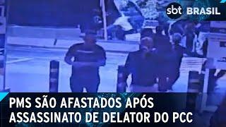 Morte de delator do PCC: oito policiais militares são afastados | SBT Brasil (12/11/24)