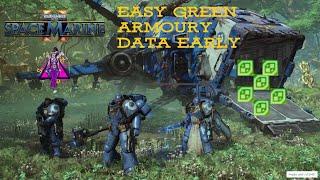 W40k Space Marine 2 - Operations Mode. How to get master crafted data slates early! (Green Weapons)