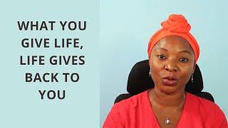 WHAT YOU GIVE LIFE LIFE GIVES BACK TO YOU | Uju Asumpta Show