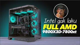 katanya Prosessor GAMING..saya coba FULL AMD...NGEBUT ga??  | RYZEN 7 9800X3D RX7800XT