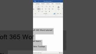 Microsoft 365 Word Paragraph Spacing Options #shorts