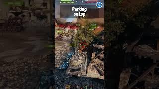 Parking on top - WoT Funny Fails