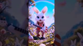 Easter Bunnies Performing Jump by Van Halen #rock #easter #vanhalen