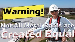 Want a metal roof? Watch this first.