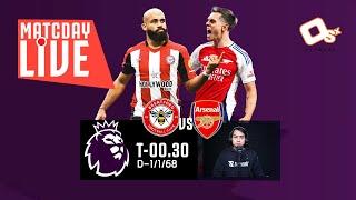  LIVE พากย์บอลสด | เบรนท์ฟอร์ด 1-3 อาร์เซน่อล #พรีเมียร์ลีกอังกฤษ สัปดาห์ ที่ 19 | 1-1-68