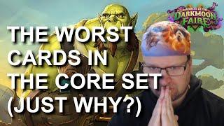 The worst cards in the Hearthstone Core Set - Why are they even in here?