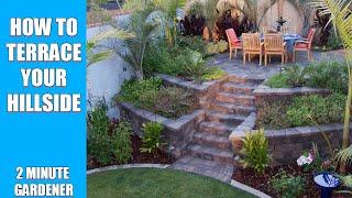 How to terrace your hillside