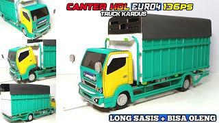 MEMBUAT TRUK CANTER HDL 136ps TERBARU EURO4 - LONG BAK BISA OLENG 