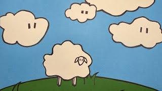 Stop Motion Animation – Clouds and Sheep