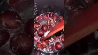 栗子的產季，來做簡易版的糖炒栗子#電鍋料理