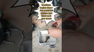 Supra x 125 susah pindah gigi#mekanik #tutorial #trending