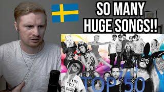 Reaction To Top 50 Songs Written by Swedish Songwriters & Producers!