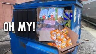 Dumpster Diving- Cases of Goldfish Crackers, Bread and Clothes Hangers, Flea Market +The Critter Cam