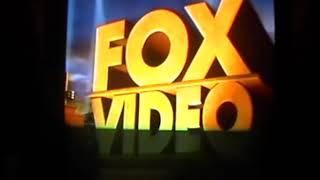 Fox video (1997) Company Logo (VHS Capture) PAL Toned #3