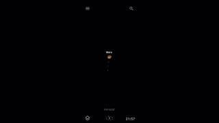 mars phobos and deimos on 24 April 2023 in stellarium #stellarium #mars #short #shortvideo #ytshort