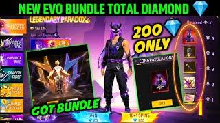 New Evo Bundle Event Free Fire|Legendary Paradox Bundle Kitna Total Diamond Lgega|Token Tower Bundle