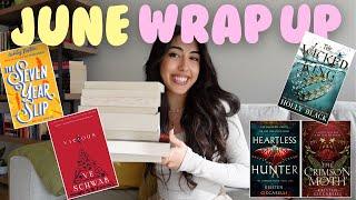 June reading wrap up  three 5 star books, 1 DNF + more 