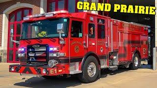 [TEXAS] - GRAND PRAIRIE FIRE | Engine 1 & Medic 1 responding to multiple calls!