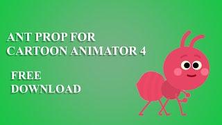 Ant Prop For Cartoon Animator  4 - Free Download Character For Cartoon Animator 4