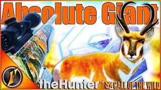 Absolute GIANT Diamond Pronghorn on Rancho! | theHunter Call of the Wild