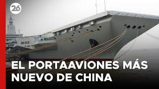 CHINA | El portaaviones más nuevo sale al mar por primera vez