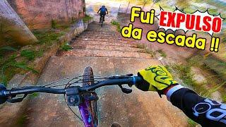 Fui fazer Downhill com 3 BIKES DIFERENTES !!