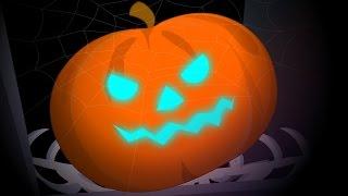 Scary Pumpkin | Happy halloween | kids nursery rhyme | baby song | video for preschoolers